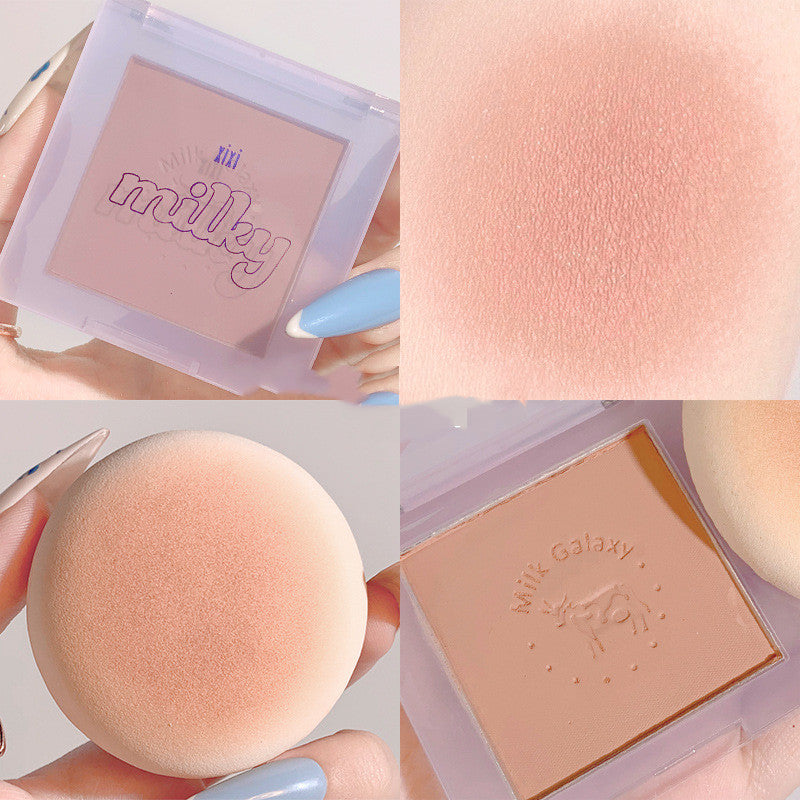 Milk Galaxy Soft Mist Blush Palette | Monochrome Cheek Color for a Natural Glow