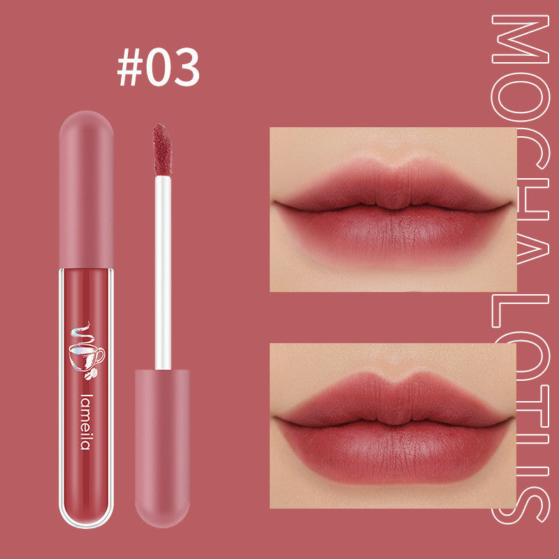 Matte Moisturising Nourishing Lipstick & Lip Glaze | Long-Lasting Velvet Lip Color