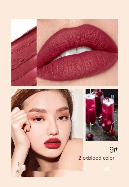 Chocolate Capsule Matte Finish Lipstick | Long Lasting Velvet Lip Color for Women