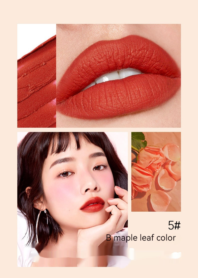 Chocolate Capsule Matte Finish Lipstick | Long Lasting Velvet Lip Color for Women