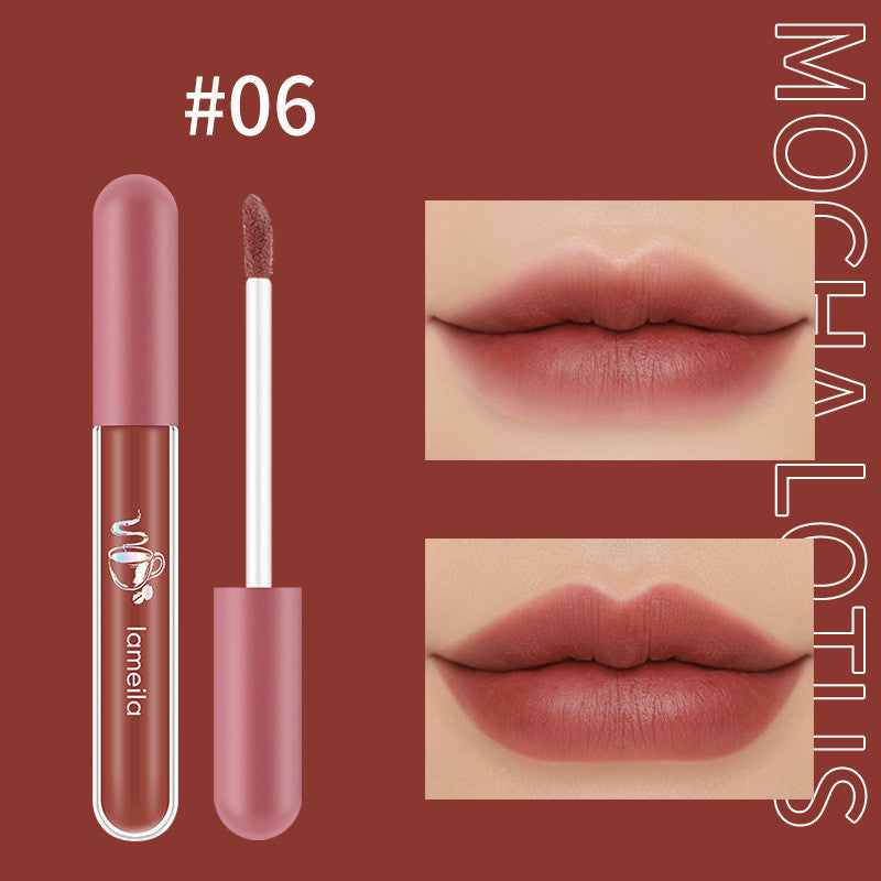 Matte Moisturising Nourishing Lipstick & Lip Glaze | Long-Lasting Velvet Lip Color