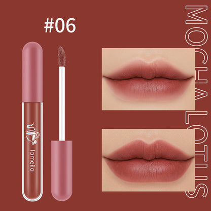 Matte Moisturising Nourishing Lipstick & Lip Glaze | Long-Lasting Velvet Lip Color