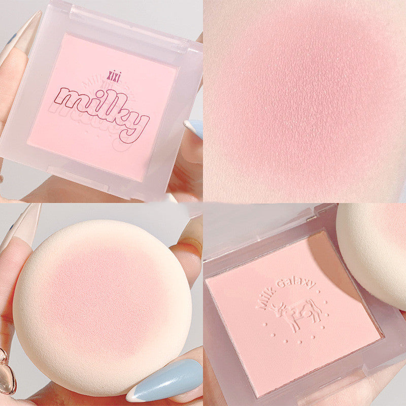 Milk Galaxy Soft Mist Blush Palette | Monochrome Cheek Color for a Natural Glow
