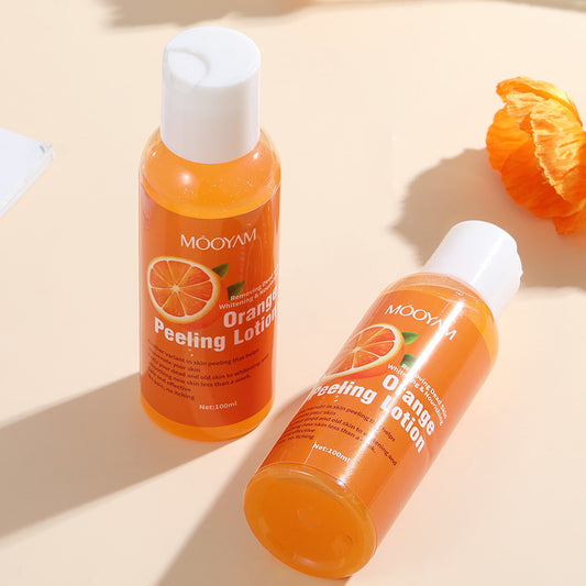 Orange Peel Exfoliating Body Lotion with Peeling Oil | Gentle Skin Renewal
