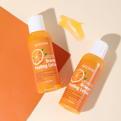 Orange Peel Exfoliating Body Lotion with Peeling Oil | Gentle Skin Renewal