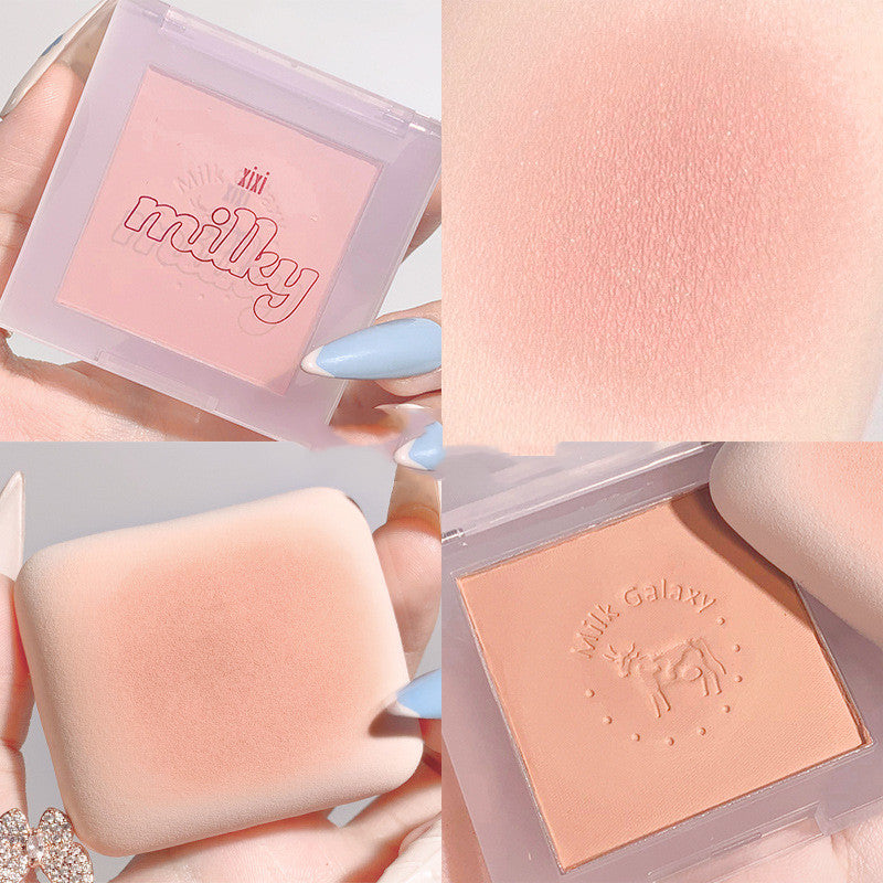 Milk Galaxy Soft Mist Blush Palette | Monochrome Cheek Color for a Natural Glow