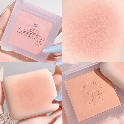 Milk Galaxy Soft Mist Blush Palette | Monochrome Cheek Color for a Natural Glow