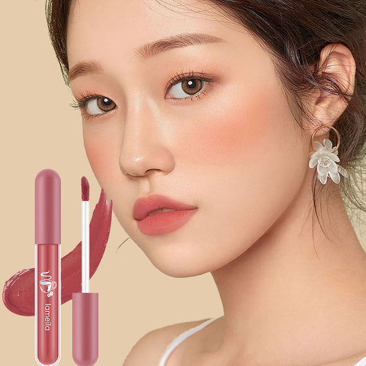 Matte Moisturising Nourishing Lipstick & Lip Glaze | Long-Lasting Velvet Lip Color
