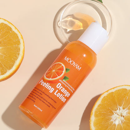 Orange Peel Exfoliating Body Lotion with Peeling Oil | Gentle Skin Renewal