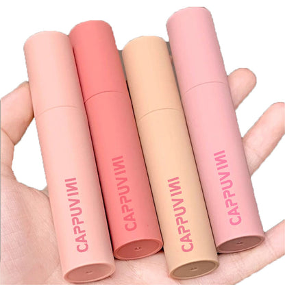 Apricot Cream Lip Glaze Lipstick | Moisturizing Lip Color with Glossy Finish