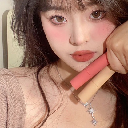 Apricot Cream Lip Glaze Lipstick | Moisturizing Lip Color with Glossy Finish