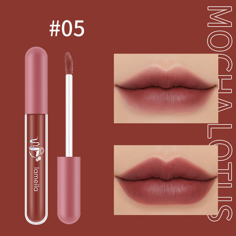 Matte Moisturising Nourishing Lipstick & Lip Glaze | Long-Lasting Velvet Lip Color
