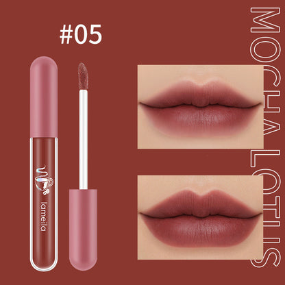 Matte Moisturising Nourishing Lipstick & Lip Glaze | Long-Lasting Velvet Lip Color
